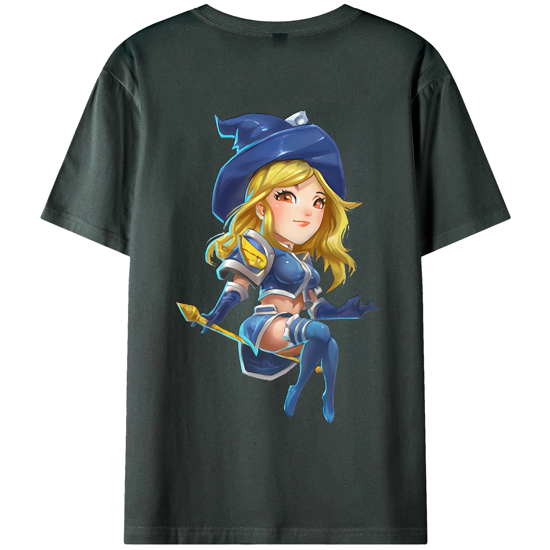 （画像用） リーグ・オブ・レジェンド League of Legends LOL 綿100％ メンズ半袖Tシャツ（バックプリント） 通気性